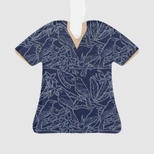 Chemise à thème Hawaï en acrylique