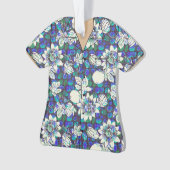Chemise à thème Hawaï en acrylique (devant)