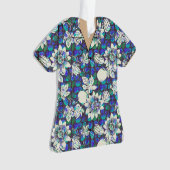 Chemise à thème Hawaï en acrylique (devant)