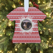 Chemise acrylique rouge chic de Noël