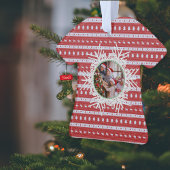 Chemise acrylique rouge chic de Noël