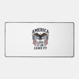 Chemise aigle patriotique America Love It Or Leave