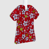 Chemise Aloha de Noël Hawaïenne Imprimer 2 (devant)