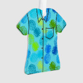 Chemise Aloha Momona Hawaiian Tropical Pineapple (devant)