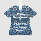 Chemise Aloha Primitive Tapa Hawaiian Warriian (dos)