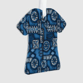 Chemise Aloha Primitive Tapa Hawaiian Warriian (devant)