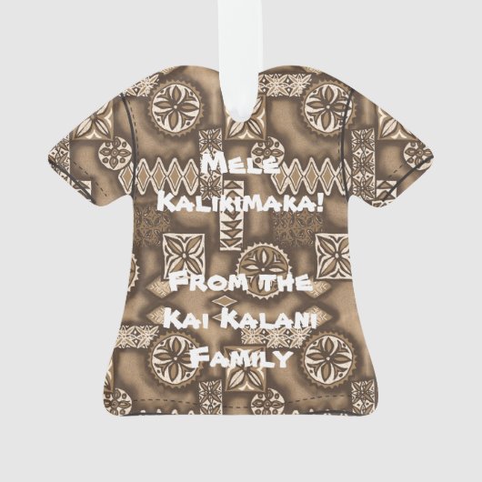 Chemise Aloha Primitive Tapa Hawaiian Warriian (dos)