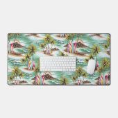 Chemise Aloha Rétro avec panneaux de Surf (Clavier et souris)