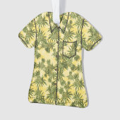 Chemise Aloha Tropical Hawaiian Camo à ananas (devant)