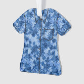 Chemise Aloha Tropical Hawaiian Camo à ananas (devant)