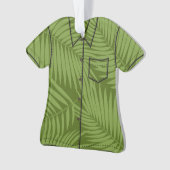 Chemise Aloha Tropical Kona Palms Hawaiian Leaf (devant)