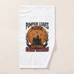 Chemise Automnale Citrouille Avec Feuilles De Tomb