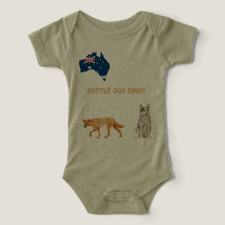 Chemise bébé chien de troupeau