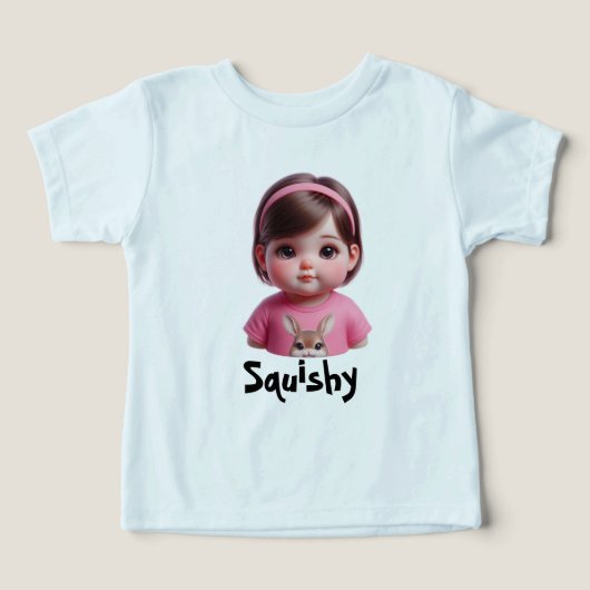 Chemise bébé mignonne (Design Recto)