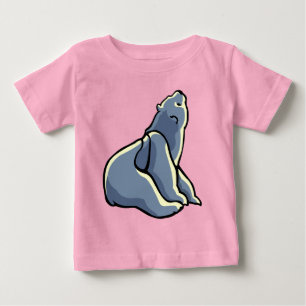 Chemise bébé ours polaire T-shirts ourson ours pol