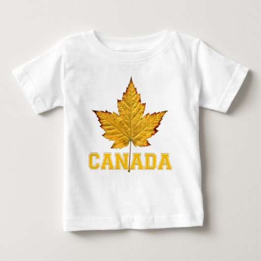 Chemise bébé personnalisée Canada T-shirt bébé (Devant)