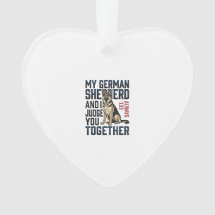 Chemise Berger Allemand Amoureux de Chien Drôle Gr