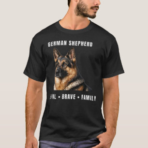 Chemise Berger Allemand – T-Shirt Loyal Courageux 