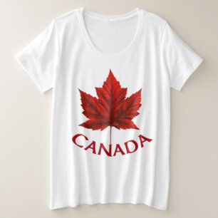 Chemise Canada T-shirts Grande Taille Personnalisé
