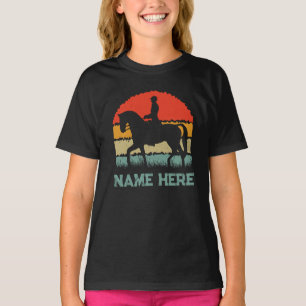 Chemise Cheval Personnalisée, Tshirt Equestre