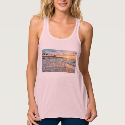 Chemise Clearwater Beach Floride Débardeur (Devant)
