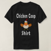 Chemise Coop de poulet Funny Crazy Chicken T-shirt (Design devant)