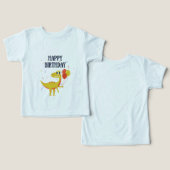Chemise d'anniversaire pour garçon (Design Recto & Verso)