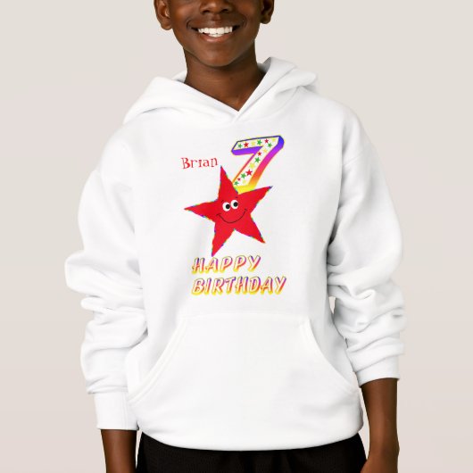 Chemise d'anniversaire Red Star 7th (Devant)