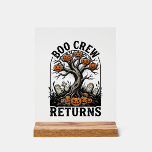 Chemise d'arbre d'Halloween Graphique de citrouill