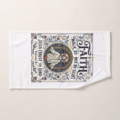 Chemise d'art d'écriture de journal de Bible de Jé (Serviette à main)