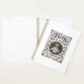 Chemise d'art d'écriture de journal de Bible de Jé (Devant avec enveloppe)