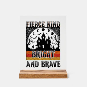 Chemise d'autonomisation Halloween Brave Vintage S