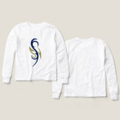 Chemise de bébé symbole de flamme tribale (Motif Recto et Verso)