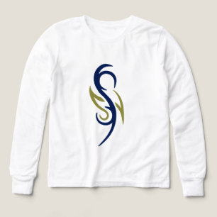 Chemise de bébé symbole de flamme tribale