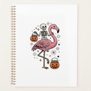Chemise de bonbons d'Halloween de flamant rose che
