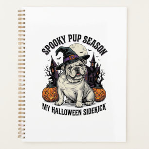Chemise de Bulldog Halloween Chien Sorcière Mignon