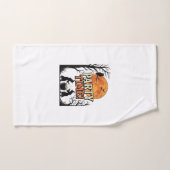 Chemise de chaudron de sorcière à l'heure de la fê (Serviette à main)