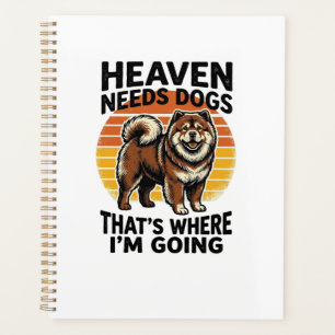 Chemise de chien Chow Chow Heaven Hommage Vintage