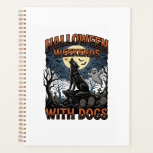 Chemise de chien Halloween Pup Cimetière Vintage