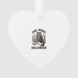 Chemise de chouette d'Halloween Vintage Party d'oi