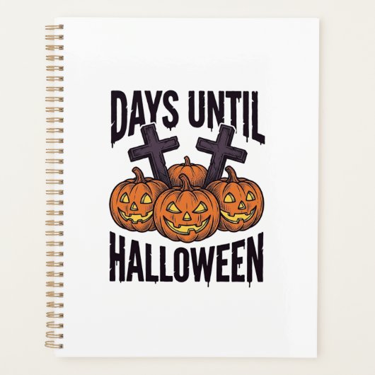 Chemise de compte à rebours d'Halloween Dessin de  (Devant)