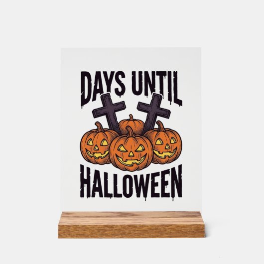 Chemise de compte à rebours d'Halloween Dessin de (Recto)