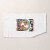 Chemise de compte à rebours d'Halloween Graphique (Serviette à main)