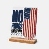 Chemise de conception de drapeau patriotique sans (Angle)