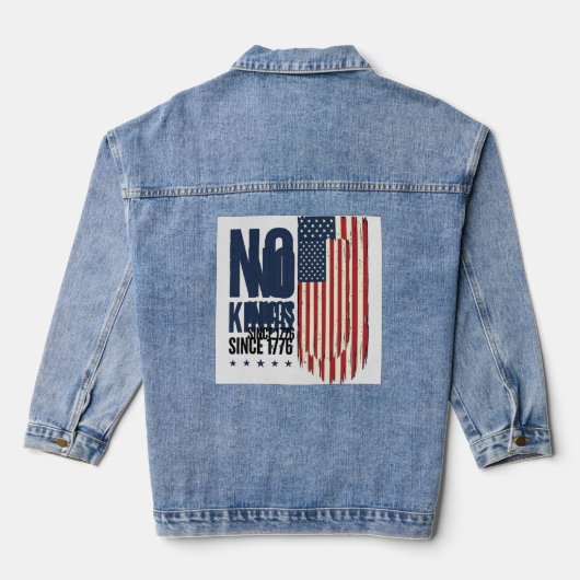 Chemise de conception de drapeau patriotique sans (Verso)
