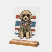 Chemise de conception de gravure vintage de chien (Angle)