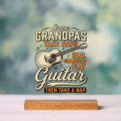 Chemise de conception de gravure vintage de guitar (Neutre)