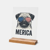 Chemise de conception de gravure vintage Merica Pu (Angle)