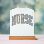 Chemise de conception de lettrage universitaire fl (Neutre)