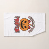 Chemise de conception de livraison Halloween Citro (Serviette à main)